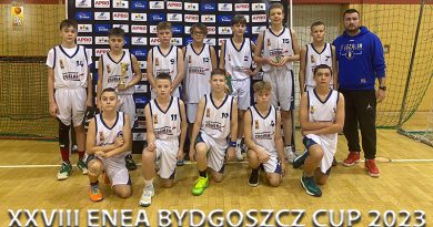 Piąte miejsce zespołu U14 na turnieju Enea Bydgoszcz Cup